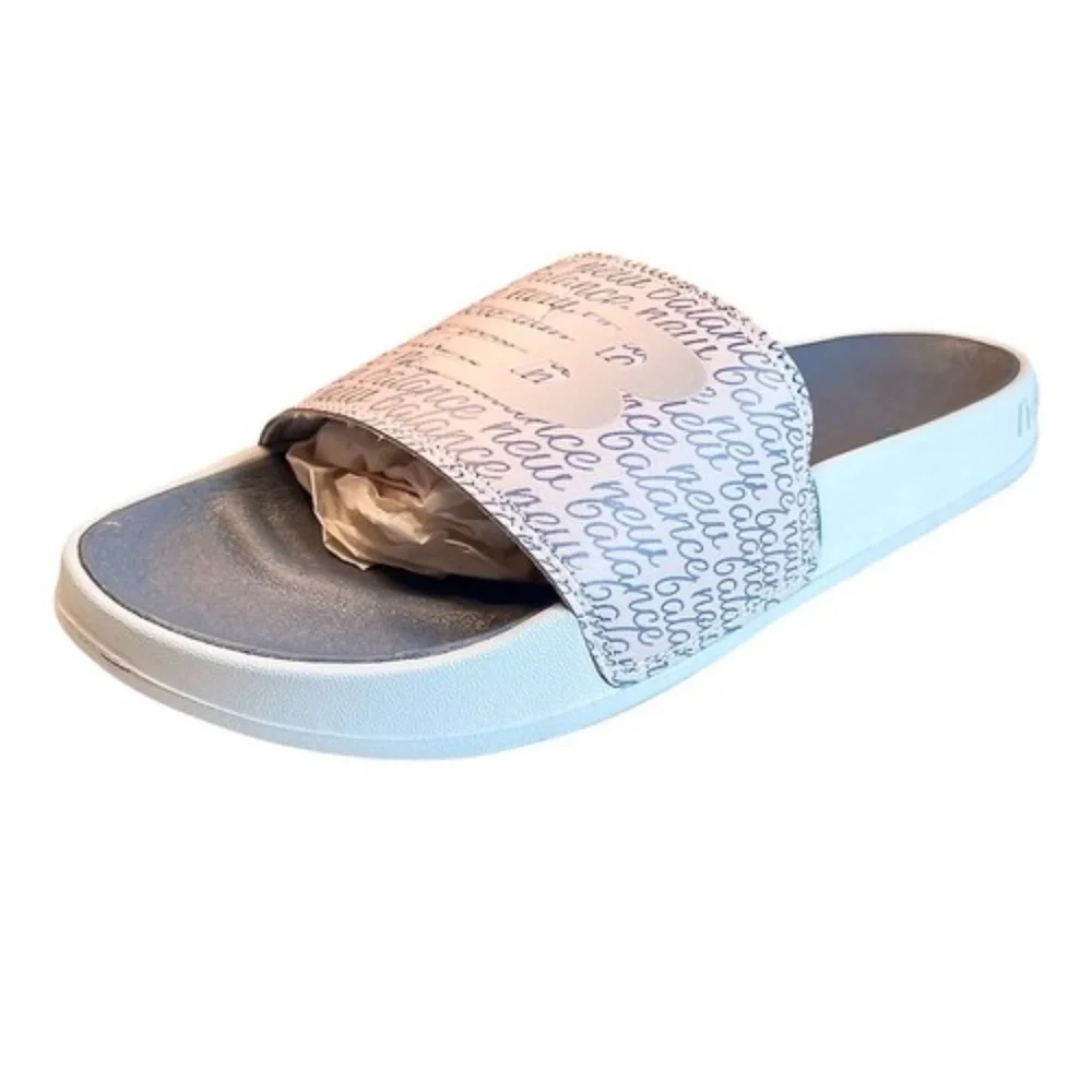 New Balance Girls Slide Size 5 Pink Gray Slides Sandals‎